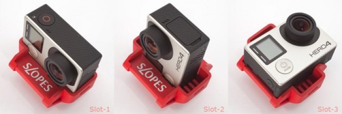 3 thế đặt máy quay GoPro