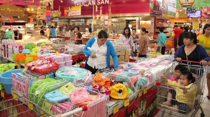 Thị trường bán lẻ Việt Nam đang kỳ vọng thêm nhiều đột phá khi các FTA liên tiếp được ký kết. Ảnh: D.Bình.