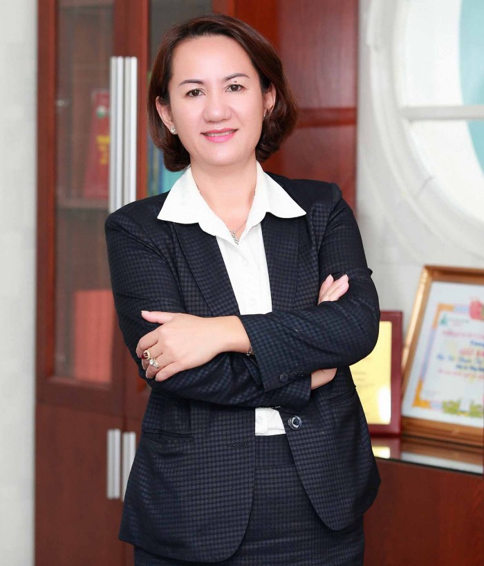 Bà Phạm Thị Xuân Hương - Tổng giám đốc Ladophar