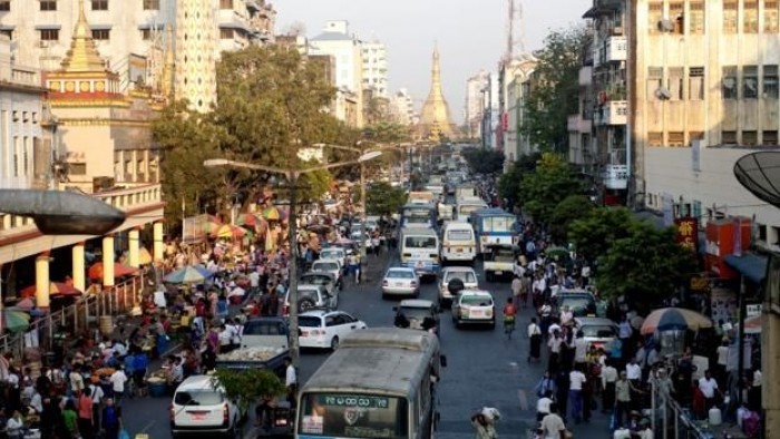 Trong khi giao thông ở Yangon không đông đúc như ở Bangkok hoặc Jakarta nhưng tắc nghẽn ngày càng thường xuyên (Ảnh: Getty Images)