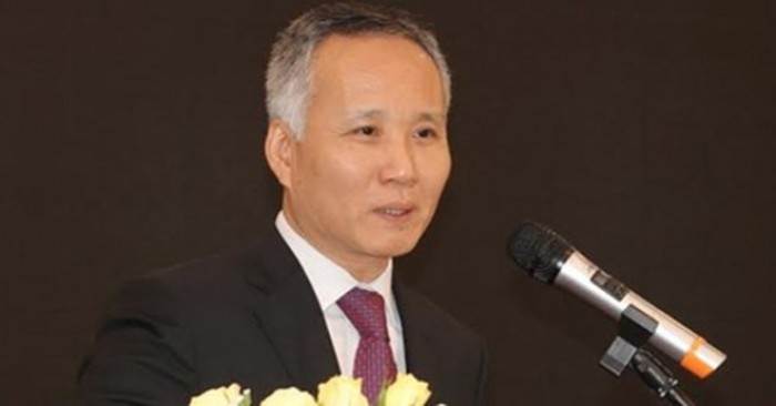 Thứ trưởng Bộ Công thương Trần Quốc Khánh. Ảnh L.L
