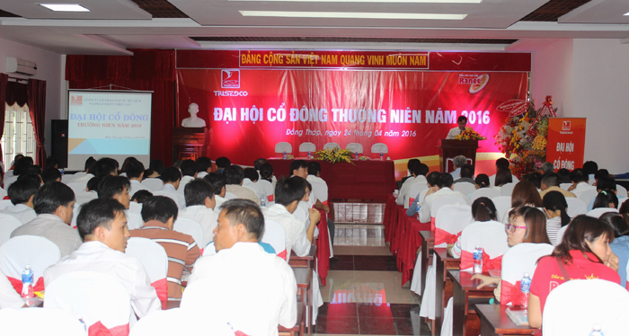 Toàn cảnh Đại hội cổ đông thường niên Trisedco (DAT)
