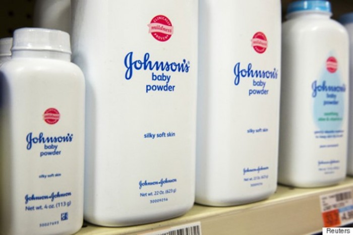 Phấn rôm của Johnson & Johnson bị cáo buộc gây ung thư.