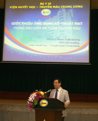 Ông Lương Ngọc Khuê, Cục trưởng Cục Khám Chữa bệnh- Bộ Y tế phát biểu tại buổi họp báo