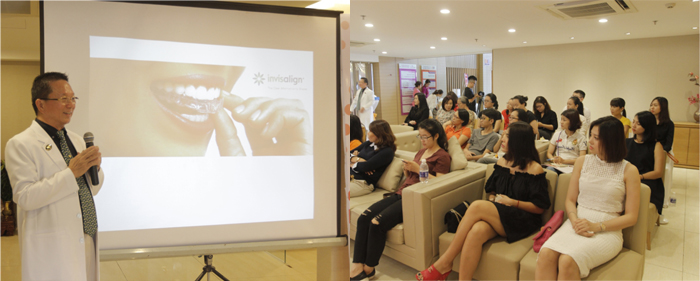 Hội thảo "Open day Invisalign" diễn ra vào sáng 30/7.
