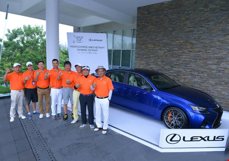 Các golf thủ Việt Nam tham gia giải ở Đà Nẵng