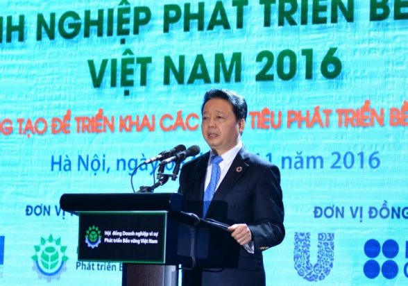 Bộ trưởng Bộ Tài nguyên và Môi trường Trần Hồng Hà