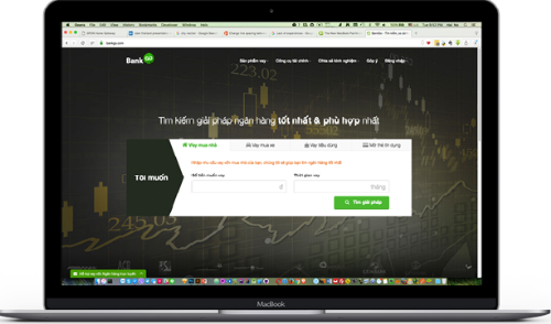 BankGo so sánh thông tin cùng một sản phẩm của hơn 40 ngân hàng khác nhau tại Việt Nam nhờ ứng dụng công nghệ.