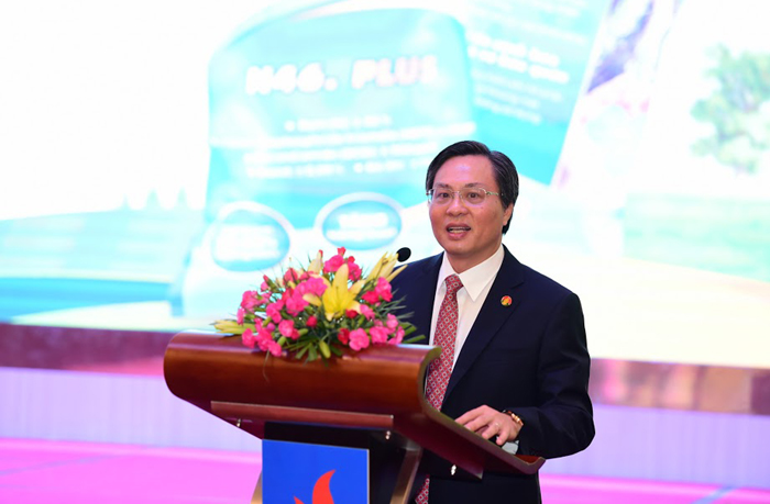 Ông Bùi Minh Tiến - Tổng Giám đốc PVCFC phát biểu tại buổi lễ ra mắt N46.Plus