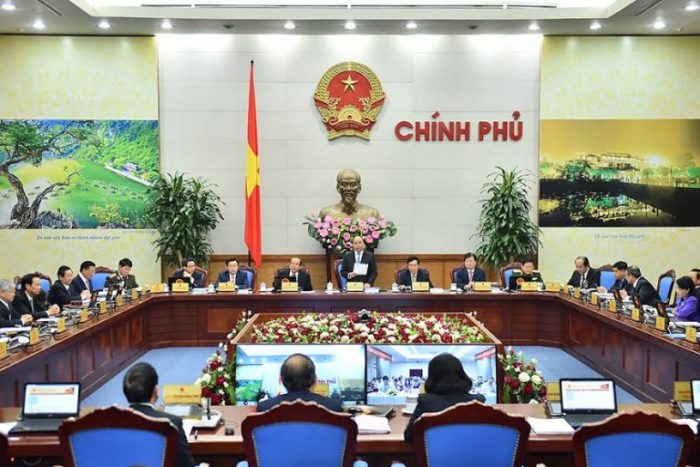 Thủ tướng Nguyễn Xuân Phúc chủ trì hội nghị.