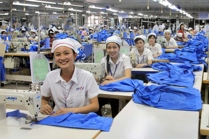 Tăng trưởng ngành dệt may sụt giảm